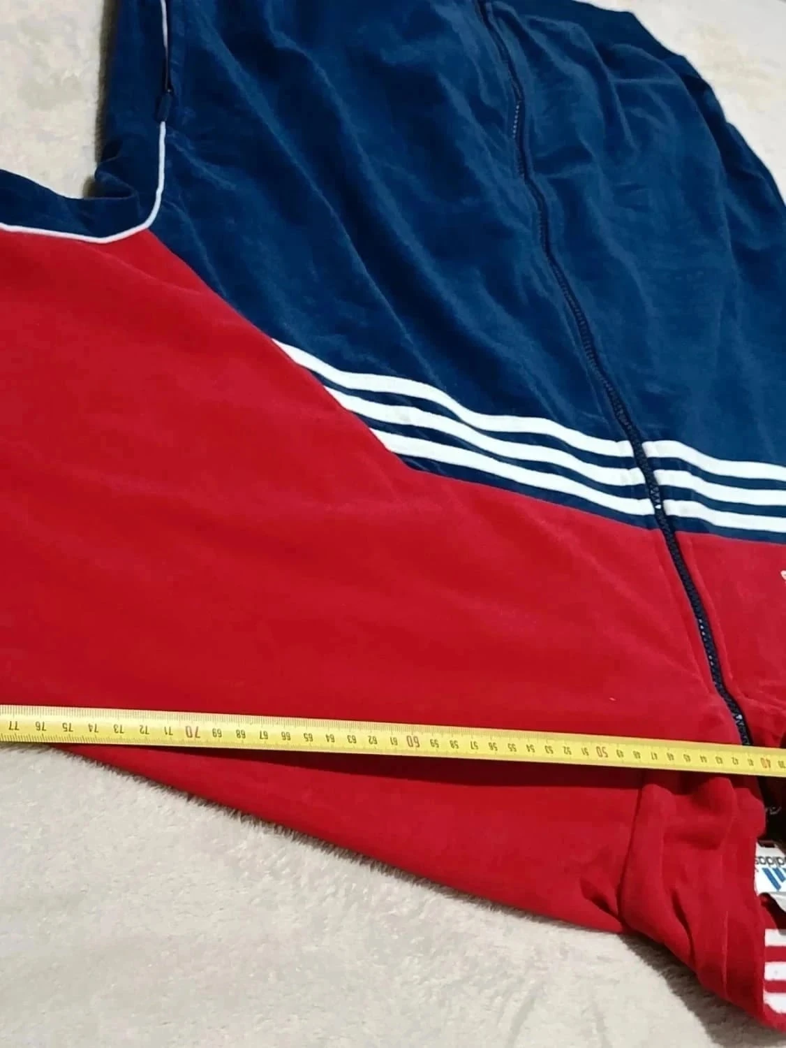 Rode blauwe Adidas vintage Y2K trackjas F180 (M) – photo 17